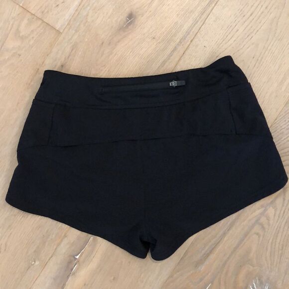 Athleta Girl Black Sprinter Shorts (XL/14) - Picture 2 of 3